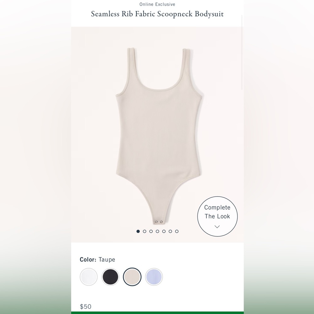 NWT Abercrombie Bodysuit